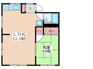 ＭＡＩＳＯＮ ＩＮＯＵＥ(2・3F)の物件間取画像